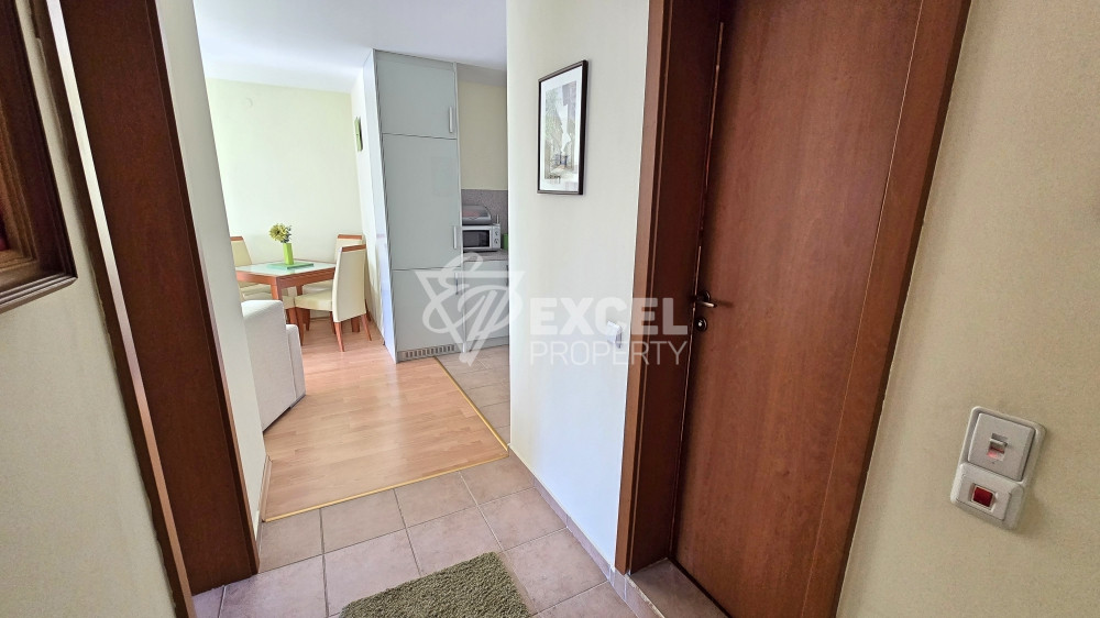 Stylish one-bedroom apartment with pool view in Nessebar Fort Club, Sunny Beach