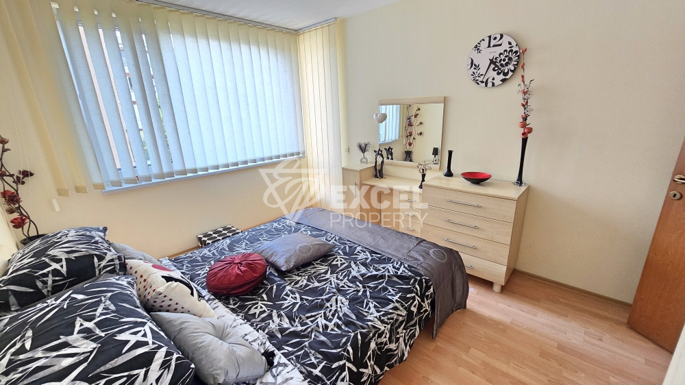 Stylish one-bedroom apartment with pool view in Nessebar Fort Club, Sunny Beach