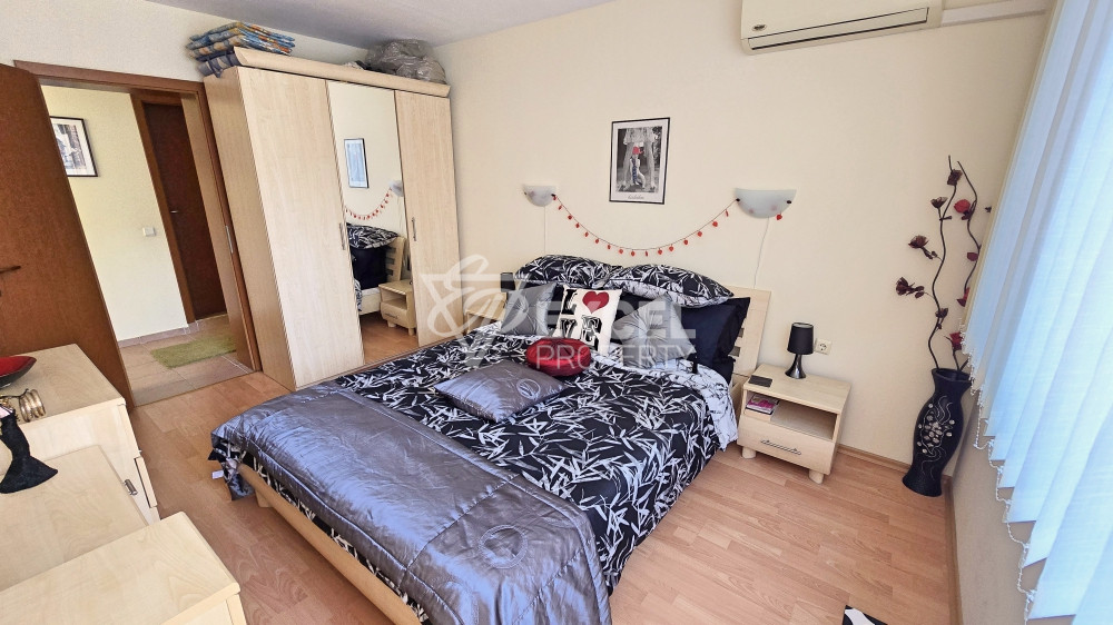 Stylish one-bedroom apartment with pool view in Nessebar Fort Club, Sunny Beach