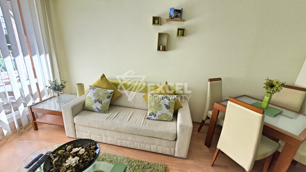 Stylish one-bedroom apartment with pool view in Nessebar Fort Club, Sunny Beach