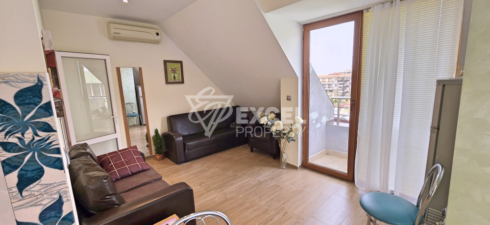 Two-bedroom furnished apartment in Sveti Vlas near the beach