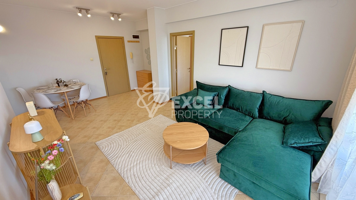 Furnished two-bedroom apartment after renovation in Sunny Beach Hills complex