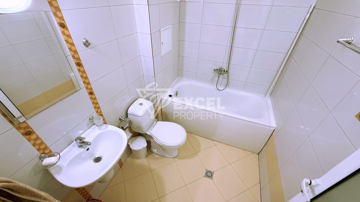 Furnished two-bedroom apartment after renovation in Sunny Beach Hills complex