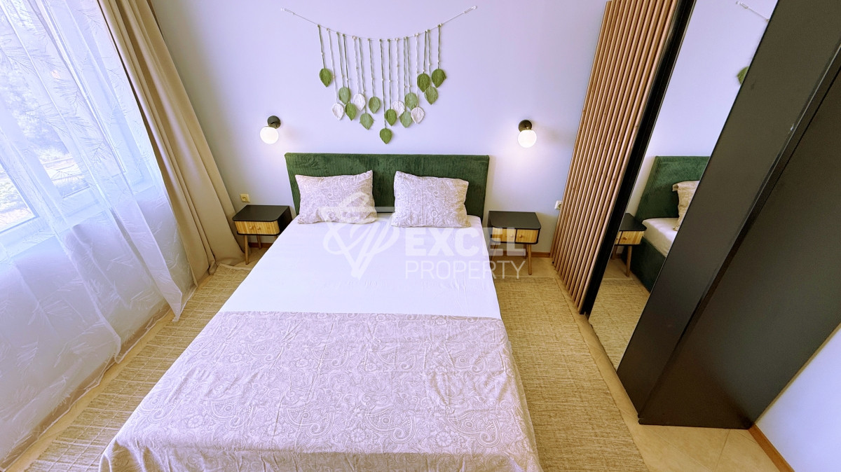 Furnished two-bedroom apartment after renovation in Sunny Beach Hills complex