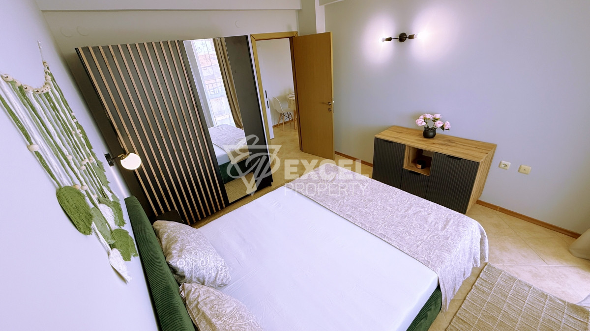 Furnished two-bedroom apartment after renovation in Sunny Beach Hills complex
