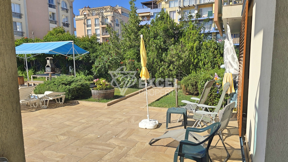 Furnished one-bedroom apartment in Sun City 1 complex, Sunny Beach – Cacao beach area