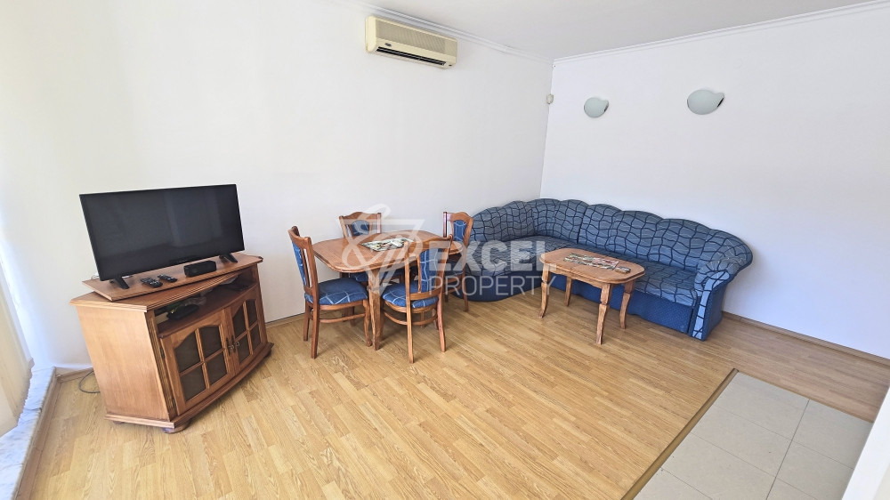 Furnished one-bedroom apartment in Sun City 1 complex, Sunny Beach – Cacao beach area