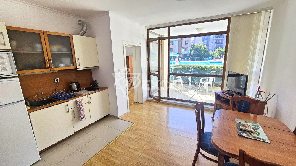 Furnished one-bedroom apartment in Sun City 1 complex, Sunny Beach – Cacao beach area
