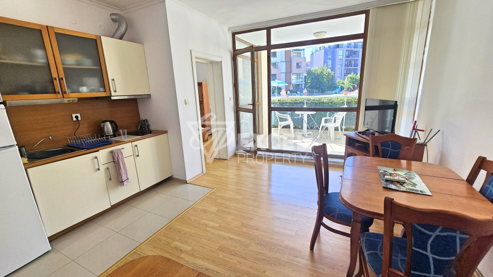 Furnished one-bedroom apartment in Sun City 1 complex, Sunny Beach – Cacao beach area