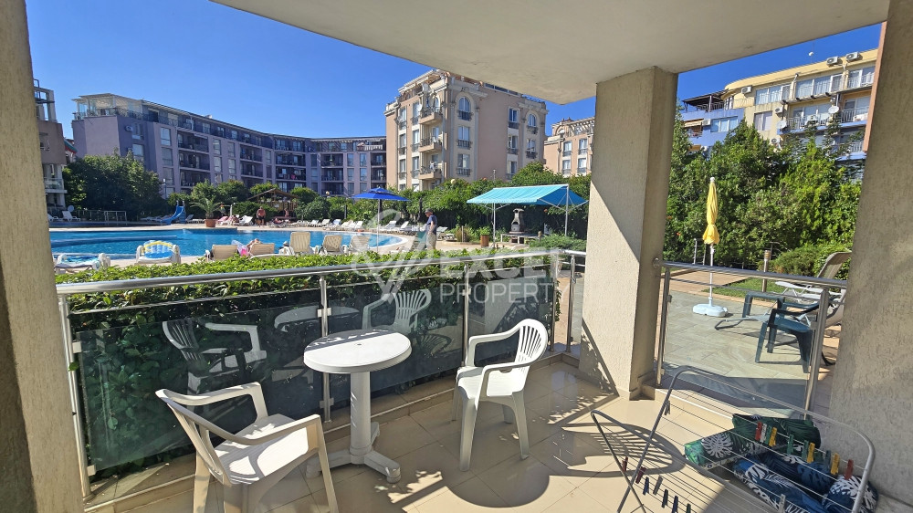 Furnished one-bedroom apartment in Sun City 1 complex, Sunny Beach – Cacao beach area