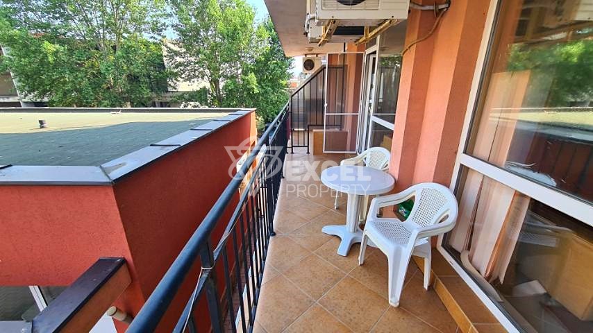 Furnished one bedroom apartment in the center of Sunny Beach