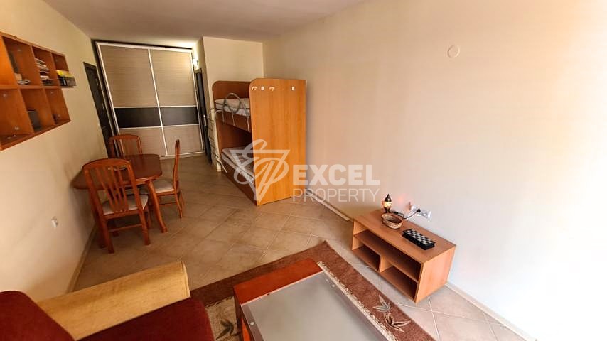 Furnished one bedroom apartment in the center of Sunny Beach