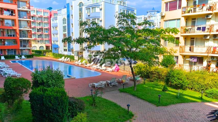 Furnished one bedroom apartment in the center of Sunny Beach