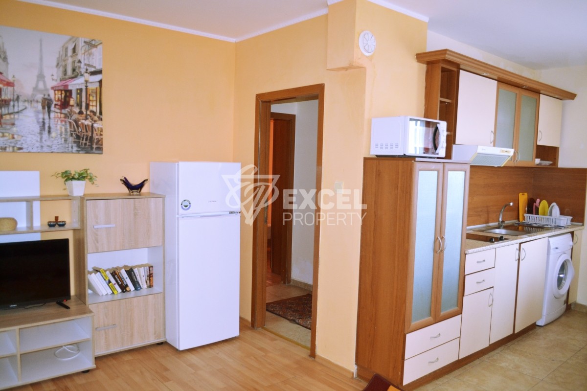 One-bedroom, furnished property in the northern part of Sunny Beach resort