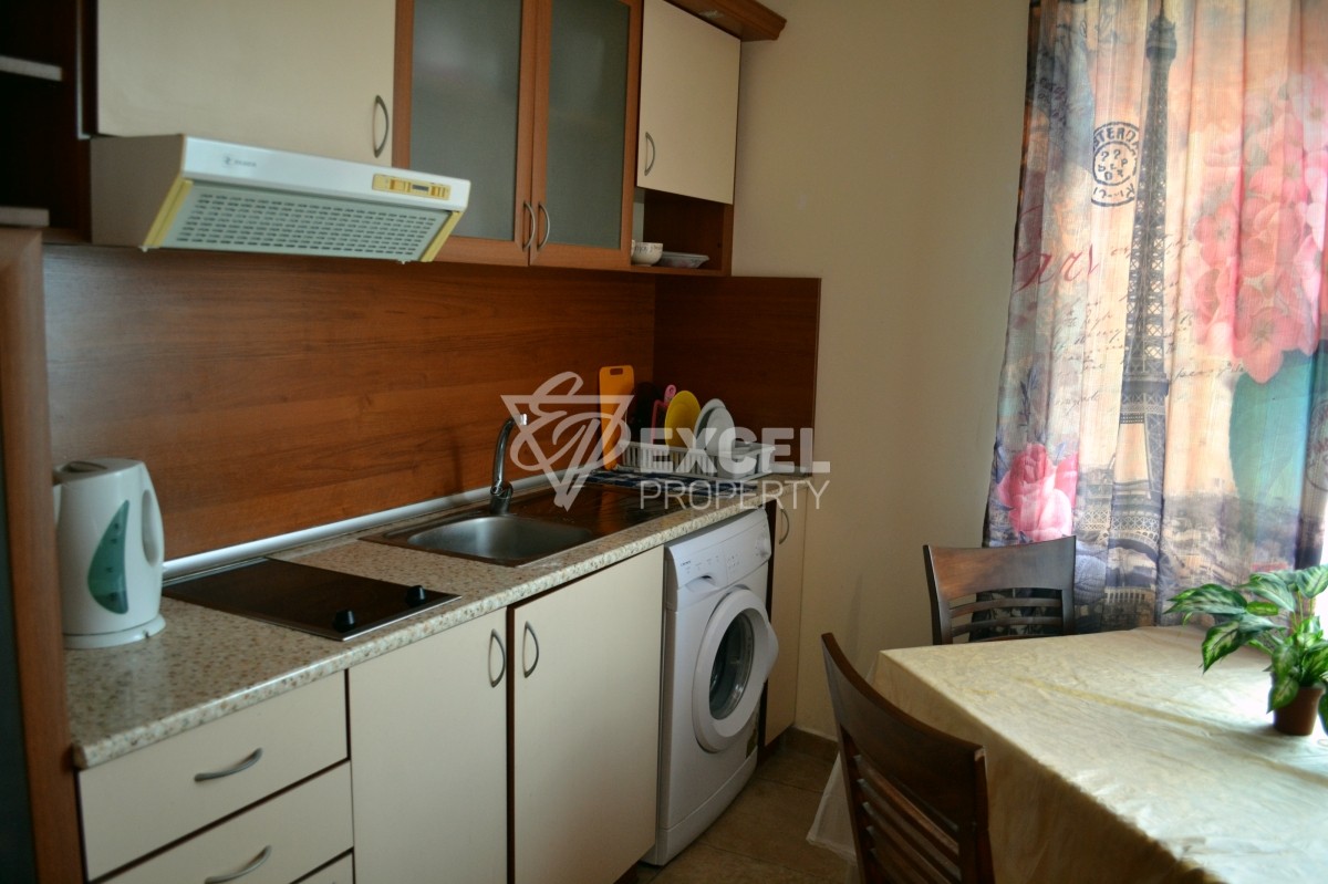 One-bedroom, furnished property in the northern part of Sunny Beach resort