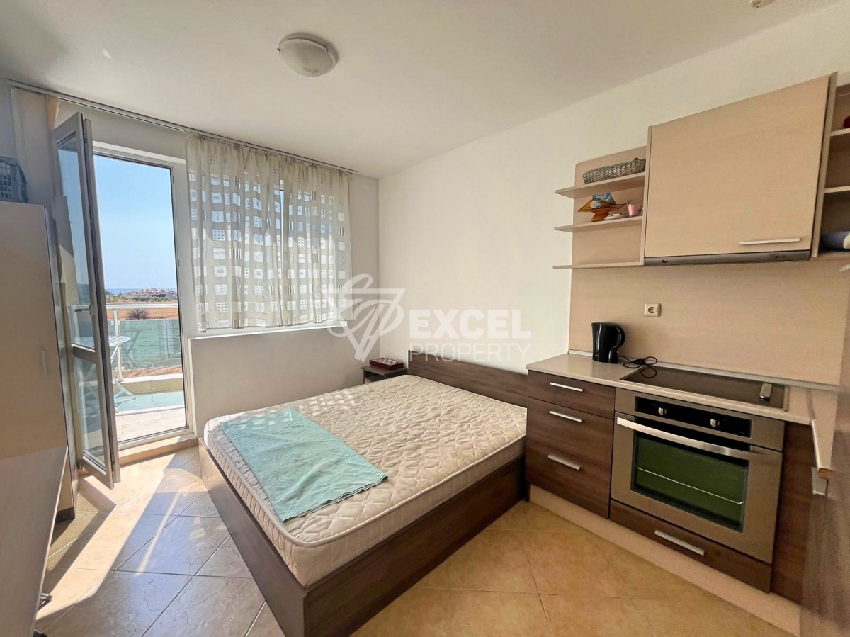 Studio with furniture and sea view, Costa Calma complex-Ravda