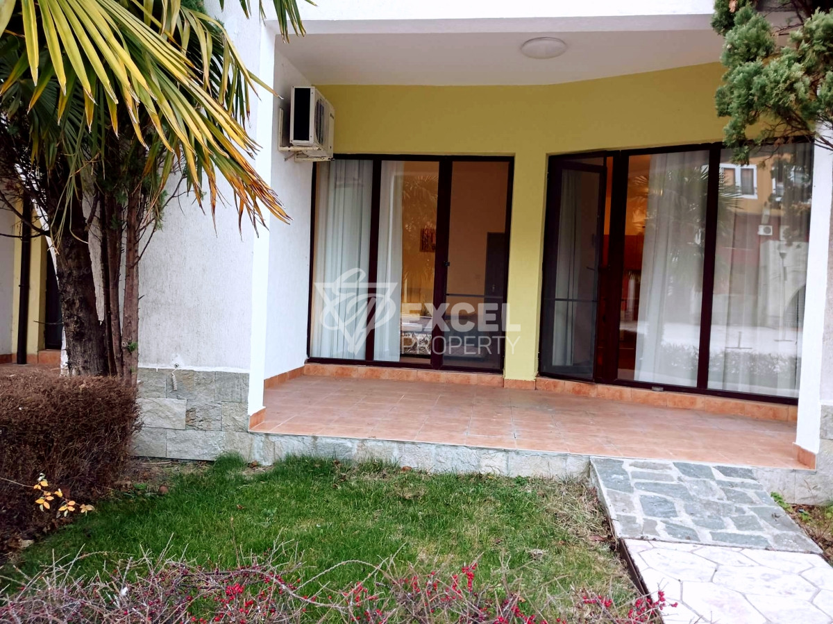 Furnished one-bedroom ground floor property-Marina Cape, Aheloy