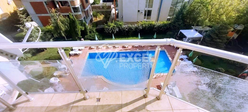 One-bedroom furnished property in Saint Vlas-sea view