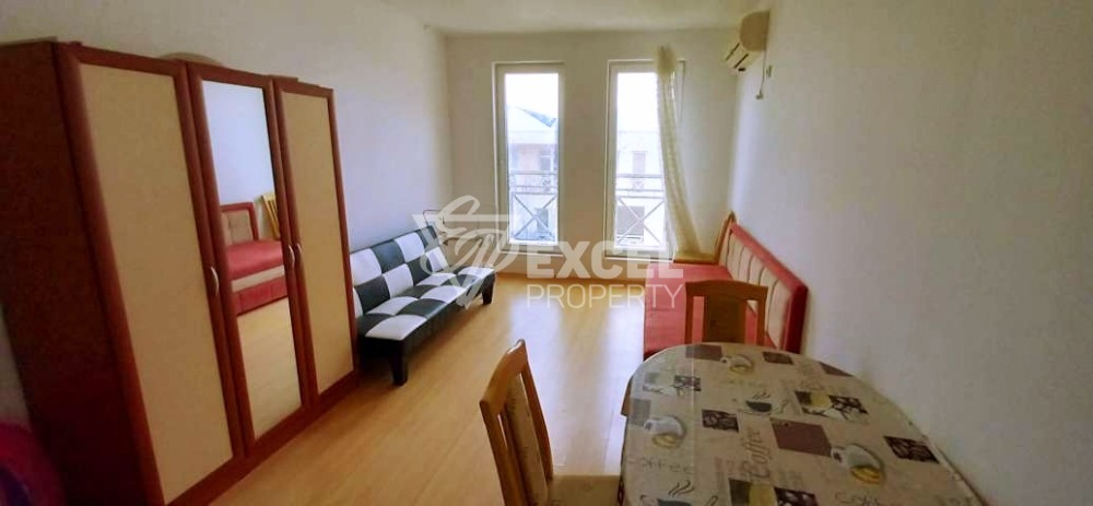 Studio with furniture in the Sunny Beach area