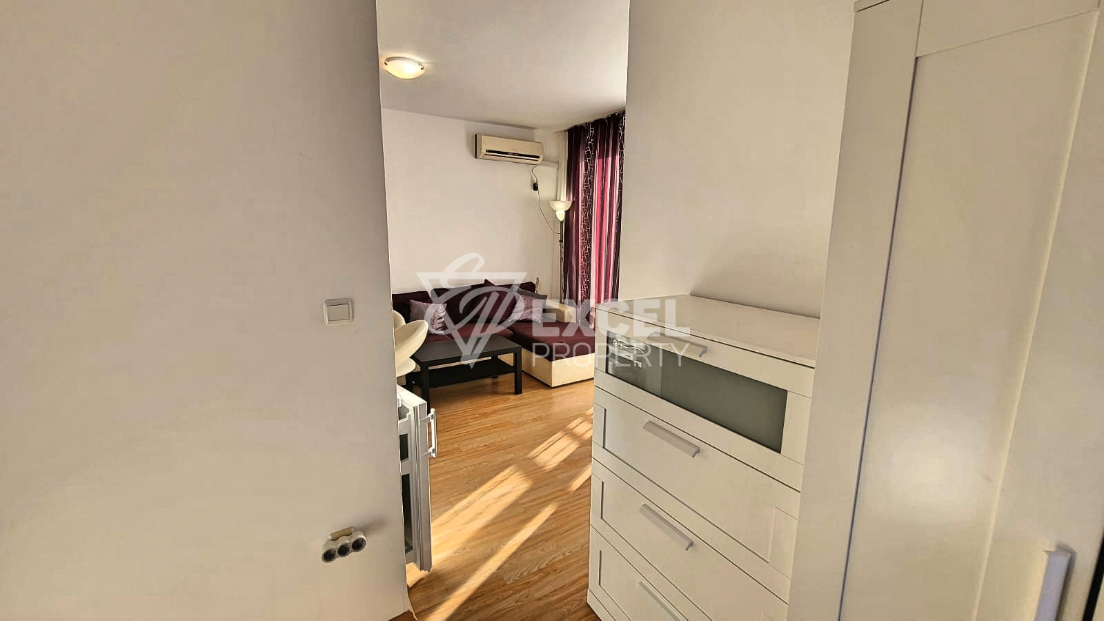 Two-bedroom furnished property with two terraces