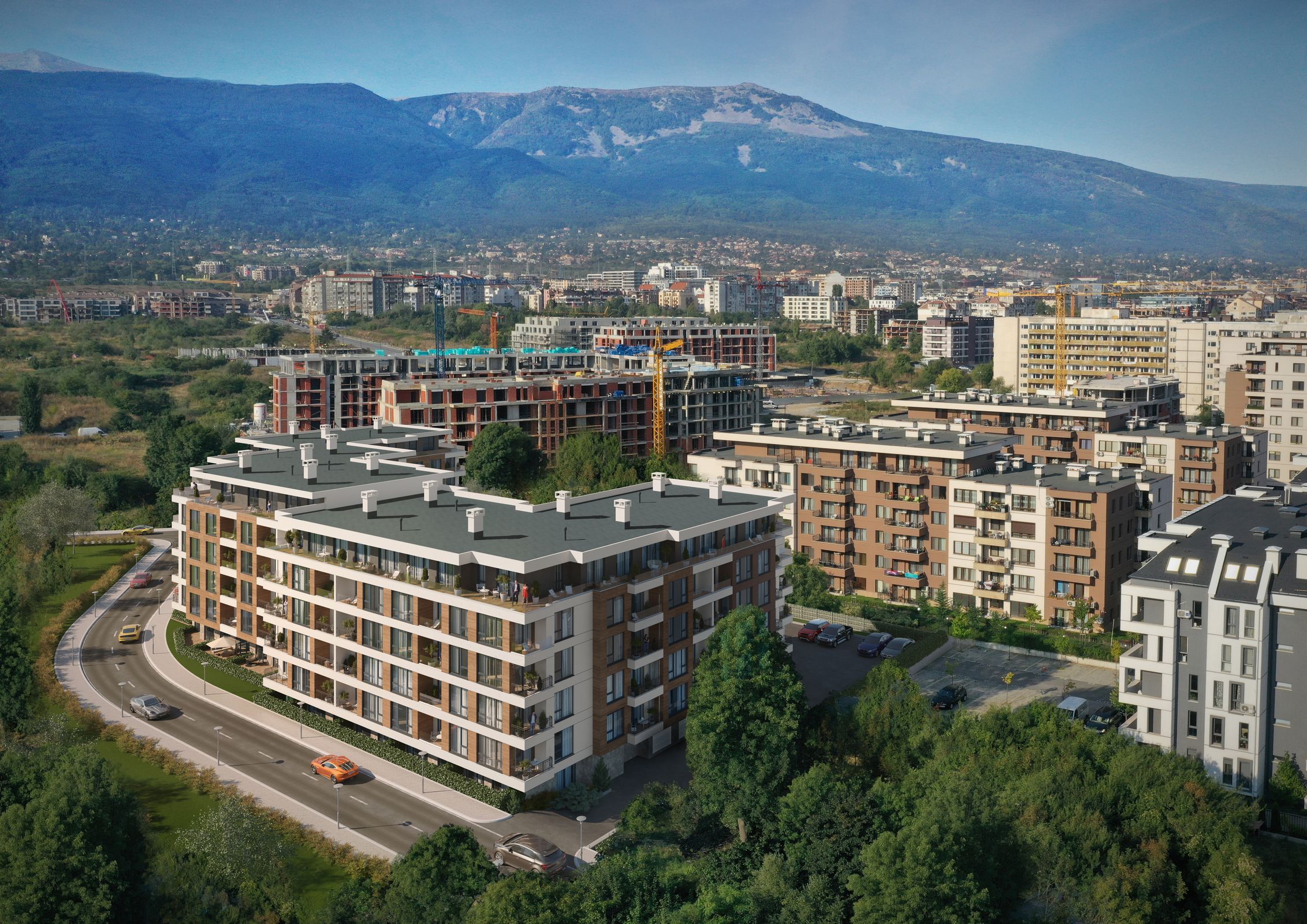 Mountain View Residence II - apartments for SALE in Malinova Dolina district, Sofia