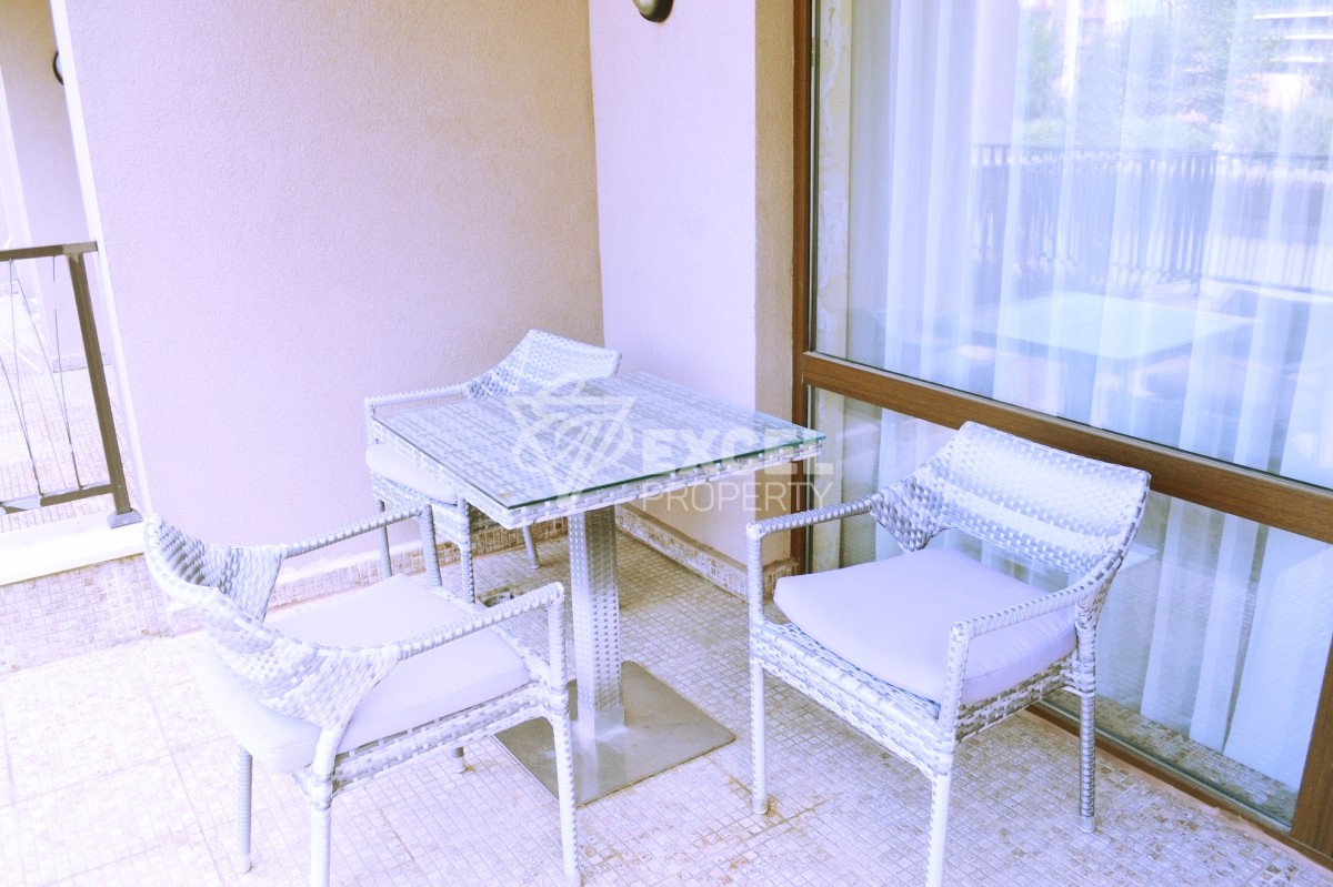 One-bedroom property in the Barcelo complex with a large terrace - Sunny Beach