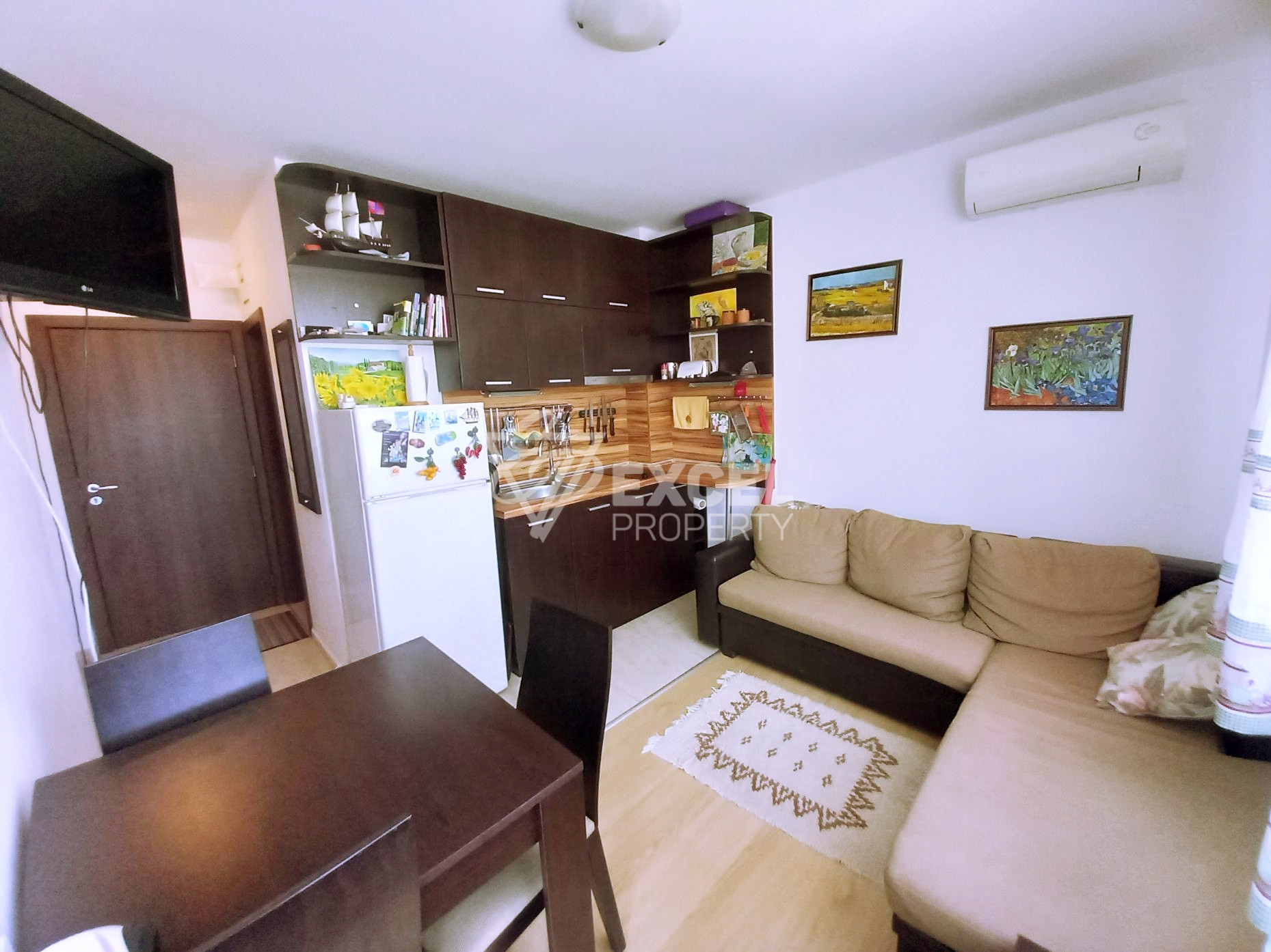 One-bedroom property in the area of Cаcао Beach